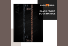 Black Front Door Handles