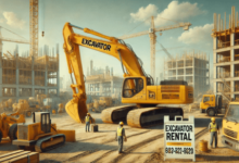 excavator rental