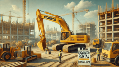 excavator rental