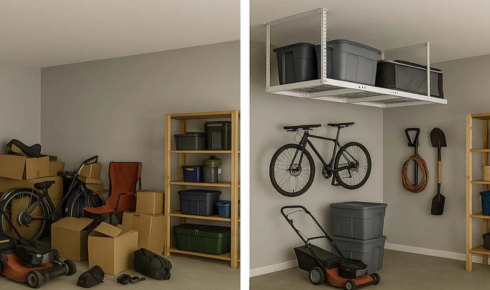 garage attic lift